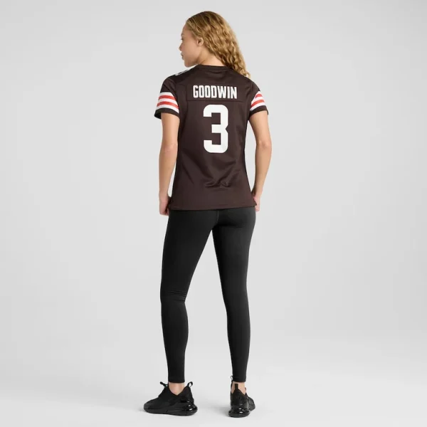 Marquise goodwin cleveland browns nike womens team game jersey Brown 2XL