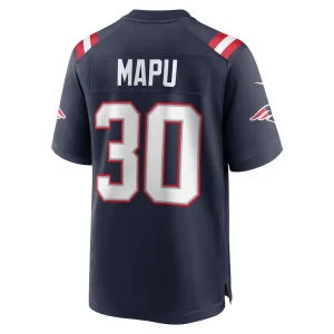 Marte mapu new england patriots nike team game jersey Navy L