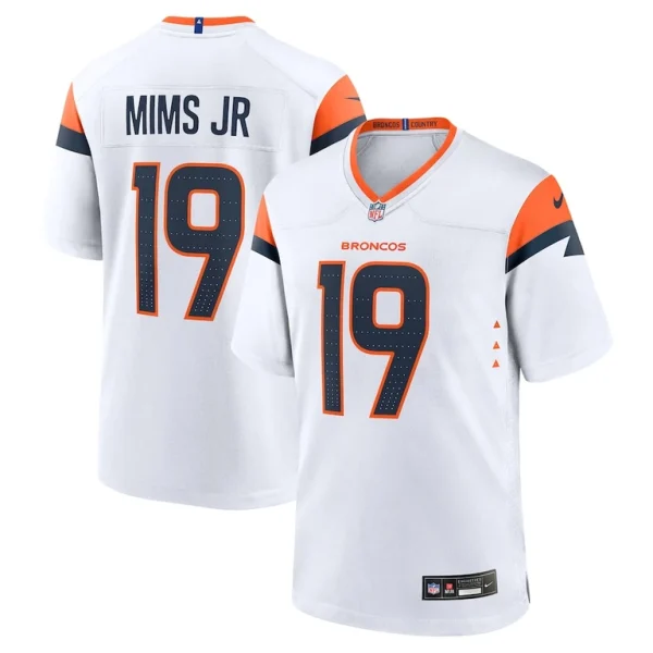 Marvin mims jr denver broncos nike game jersey White