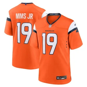 Marvin mims jr denver broncos nike team game jersey Orange