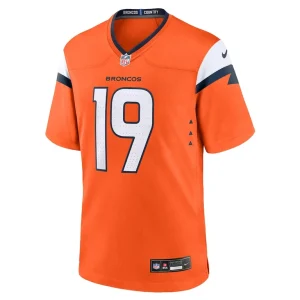 Marvin mims jr denver broncos nike team game jersey Orange M