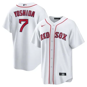 Masataka yoshida boston red sox nike replica player jersey White