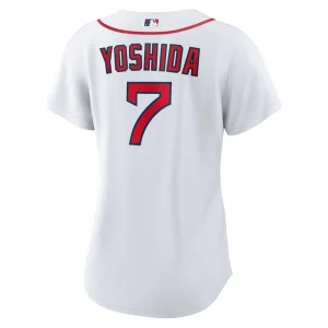 Masataka yoshida boston red sox nike womens home replica jersey White L