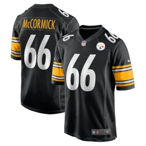 Mason mccormick pittsburgh steelers nike game jersey Black