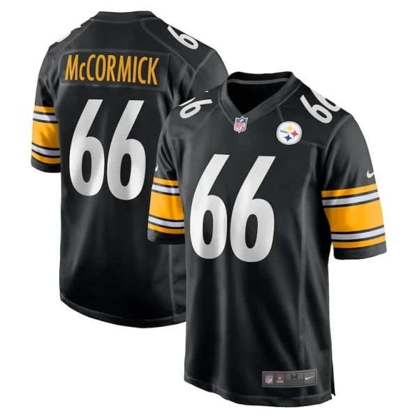 Mason mccormick pittsburgh steelers nike game jersey Black