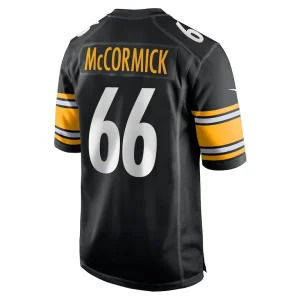 Mason mccormick pittsburgh steelers nike game jersey Black L