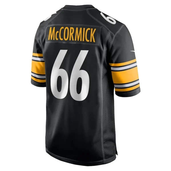 Mason mccormick pittsburgh steelers nike game jersey Black L