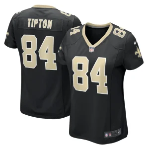 Mason tipton new orleans saints nike womens game jersey Black
