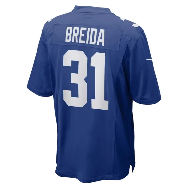 Matt breida new york giants nike game jersey Royal L