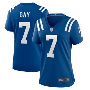 Matt gay indianapolis colts nike womens team game jersey Royal