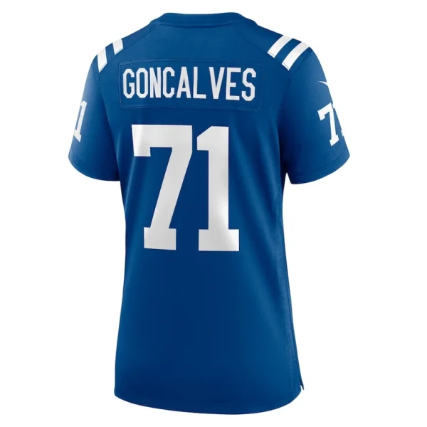 Matt goncalves indianapolis colts nike womens game jersey Royal L