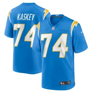 Matt kaskey los angeles chargers nike team game jersey Powder blue