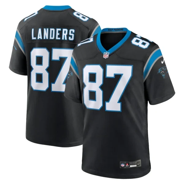 Matt landers carolina panthers nike game jersey Black