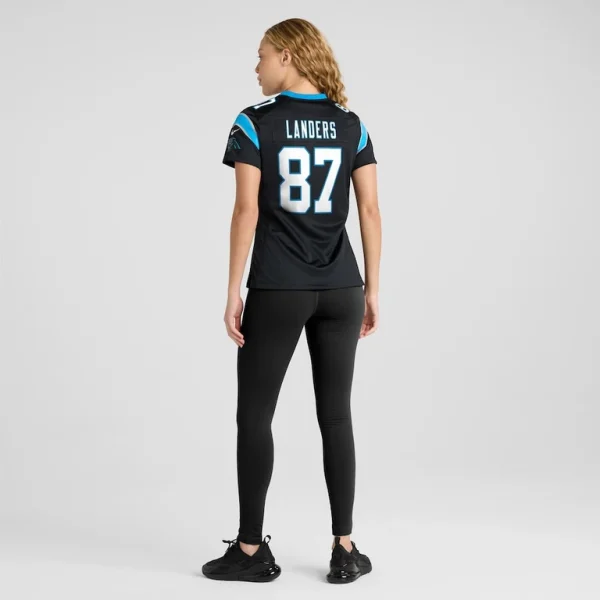 Matt landers carolina panthers nike womens game jersey Black 2XL