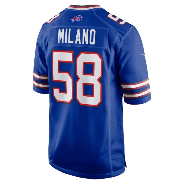 Matt milano buffalo bills nike game player jersey Royal L