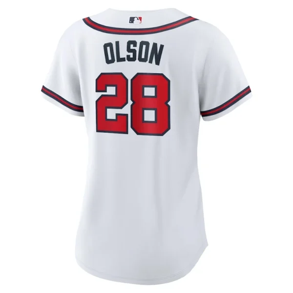 Matt olson atlanta braves nike womens home replica player jersey White L
