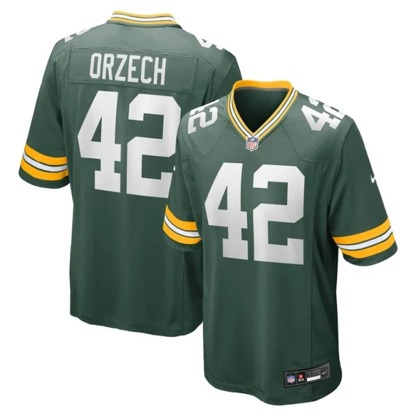 Matt orzech green bay packers nike game jersey Green