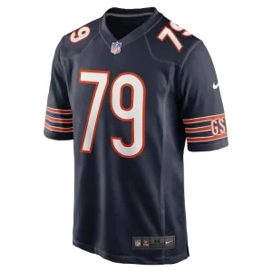 Matt pryor chicago bears nike game jersey Navy M