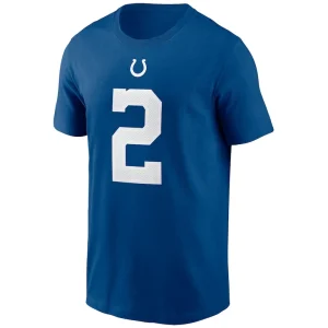 Matt ryan indianapolis colts nike player name number t shirt Royal M