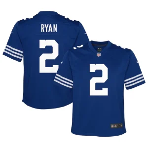 Matt ryan indianapolis colts nike youth alternate game jersey Royal