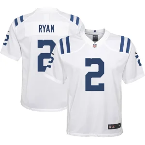 Matt ryan indianapolis colts nike youth away game jersey White