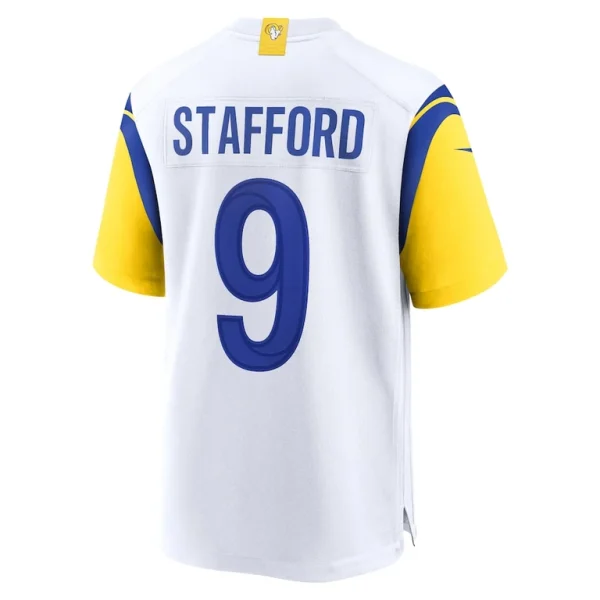 Matthew stafford los angeles rams nike alternate player game jersey White L