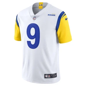Matthew stafford los angeles rams nike alternate vapor limited jersey White M