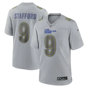 Matthew stafford los angeles rams nike atmosphere fashion game jersey Gray