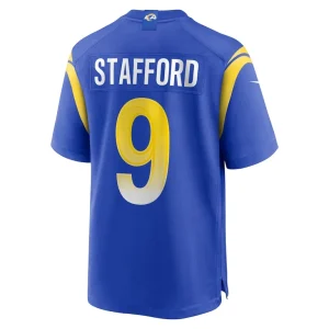 Matthew stafford los angeles rams nike player game jersey Royal L