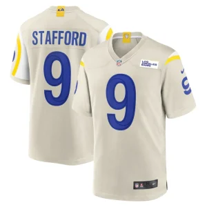Matthew stafford los angeles rams nike player game jersey bone Multi