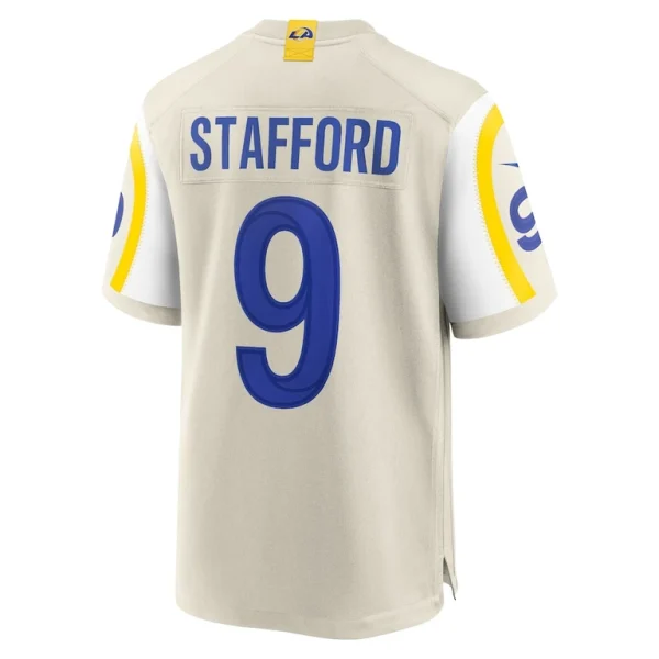 Matthew stafford los angeles rams nike player game jersey bone Multi L