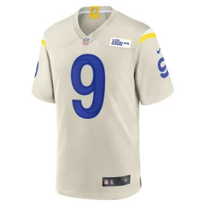 Matthew stafford los angeles rams nike player game jersey bone Multi M