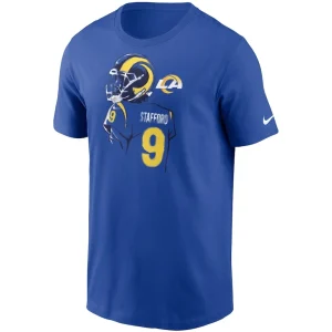 Matthew stafford los angeles rams nike player graphic t shirt Royal M