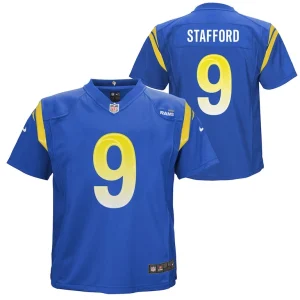 Matthew stafford los angeles rams nike preschool game jersey Royal