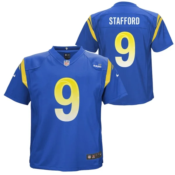 Matthew stafford los angeles rams nike preschool game jersey Royal