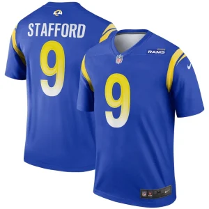Matthew stafford los angeles rams nike team legend player performance top Royal