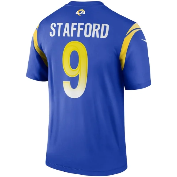 Matthew stafford los angeles rams nike team legend player performance top Royal L