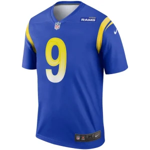 Matthew stafford los angeles rams nike team legend player performance top Royal M