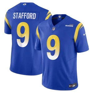 Matthew stafford los angeles rams nike vapor f.u.s.e. limited jersey Royal