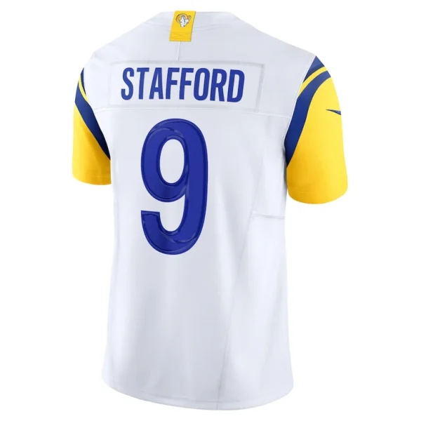 Matthew stafford los angeles rams nike vapor f.u.s.e. limited jersey White L