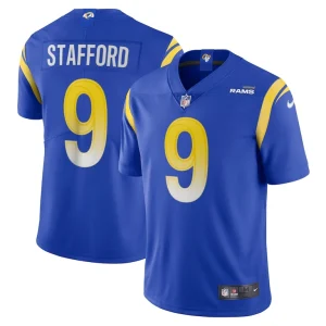 Matthew stafford los angeles rams nike vapor limited jersey Royal