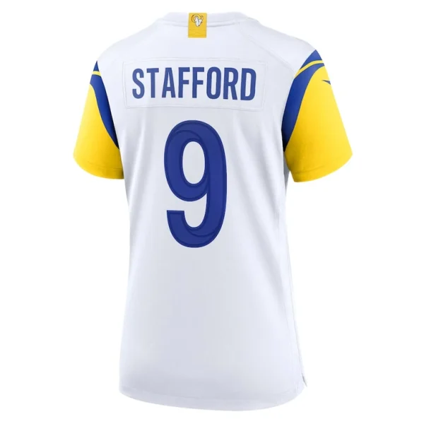 Matthew stafford los angeles rams nike womens alternate game jersey White L