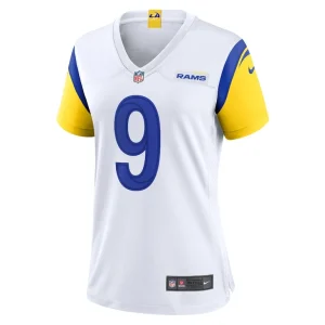 Matthew stafford los angeles rams nike womens alternate game jersey White M