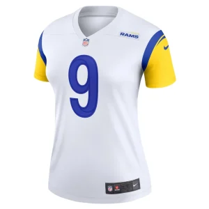Matthew stafford los angeles rams nike womens alternate legend player performance top White M