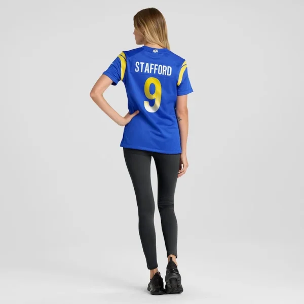 Matthew stafford los angeles rams nike womens game jersey Royal 2XL