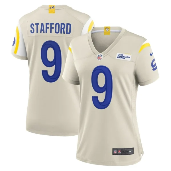 Matthew stafford los angeles rams nike womens game jersey bone Multi