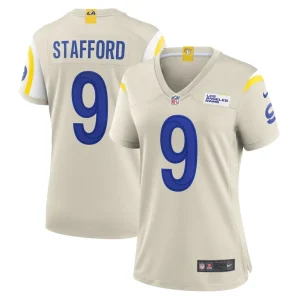 Matthew stafford los angeles rams nike womens player game jersey bone Multi