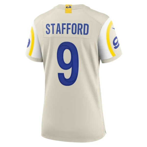 Matthew stafford los angeles rams nike womens player game jersey bone Multi L