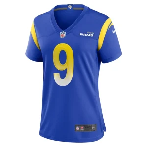 Matthew stafford los angeles rams nike womens player jersey Royal M
