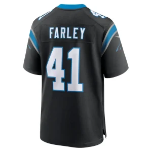 Matthias farley carolina panthers nike game jersey Black L